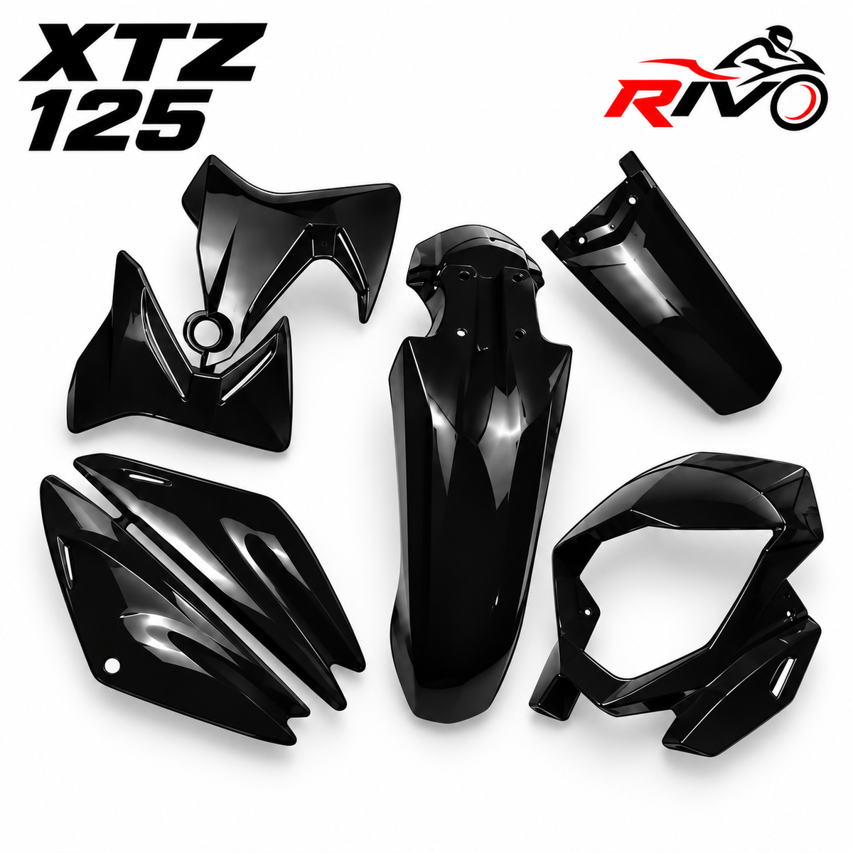 Kit plástico Yamaha XTZ 125 completo